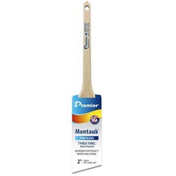 Premier Premier Paint Roller 255481 2 in. Montauk Nylon & Polyester Blend Angle Sash Paint Brush with Thin Handle 255481 - main